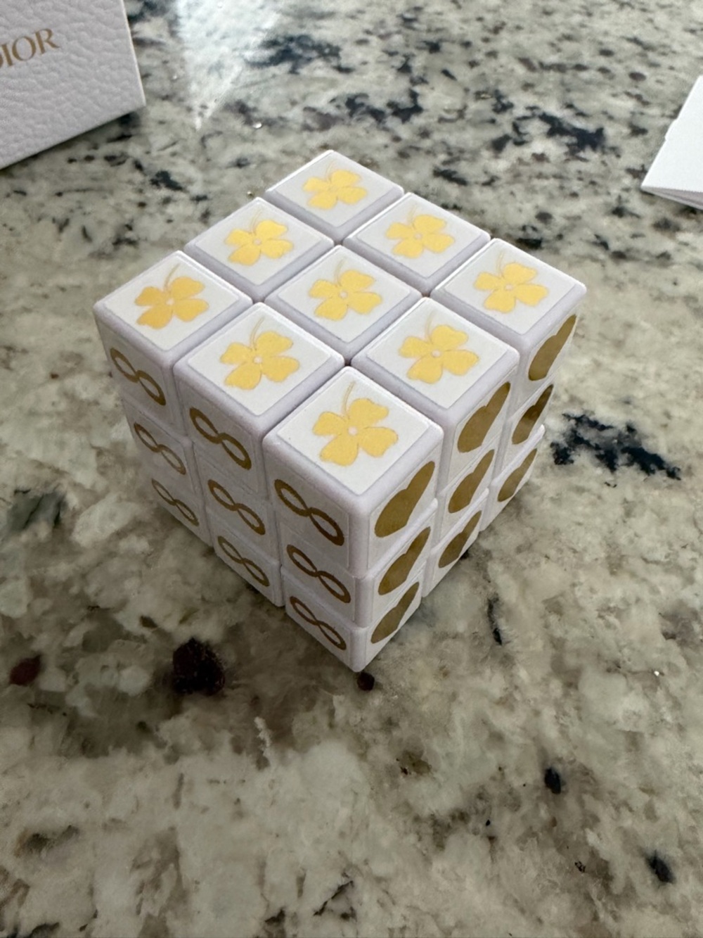 Christian Dior Exclusive limited edition Rubiks Cube